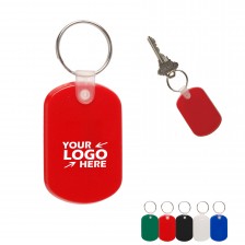 PVC Key Tag Keychain